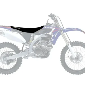 Speciální Cena BLACKBIRD potah sedla YAMAHA YZ 250F 10-13 zebra barva černáY světle modrý