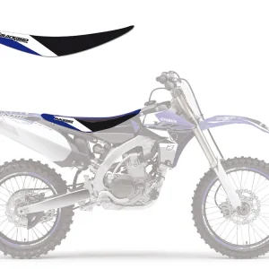 BLACKBIRD potah sedla YAMAHA YZF 450 10-13 DREAM 3 barva černá bílá světle modrý Originální