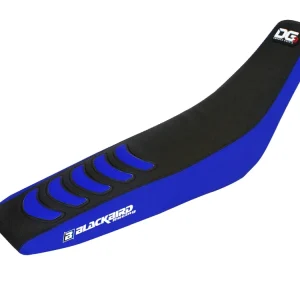 BLACKBIRD potah sedla YAMAHA YZ 125 22-25, YZ 250 22-25 doUBLE GRIP 3 barva černá světle modrý Koupit Online