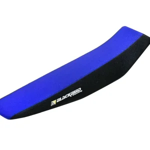 Autentický BLACKBIRD potah sedla YAMAHA YZ 125 22-23, YZ 250 22-23 REPLICA YAMAHA závodní 20/21 barva světle modrá černá