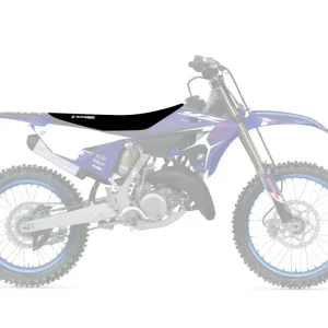 Doprava Zdarma BLACKBIRD potah sedla YAMAHA YZ 125 22-23, YZ 250 22-23 zebra černá světle modrý