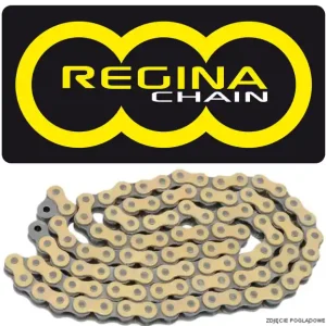 Zlevněný REGINA hnací řetěz 428RX3 (136 článků) MOTOCROSS do 150 ccm zlatá spona (126RX3/005) (bez O-kroužků)