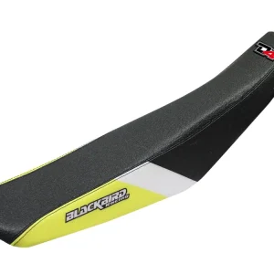 Moderní BLACKBIRD potah sedla SUZUKI RMZ 450 05-07 DREAM 4 barva černá žlutá bílá