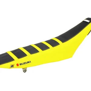 Sezónní Sleva BLACKBIRD potah sedla SUZUKI RMZ 250 10-18 zebra barva černá/žlutá