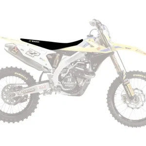 Doprava Zdarma BLACKBIRD potah sedla SUZUKI RMZ 250 19-23, RMZ450 18-23 zebra barva černá žlutá