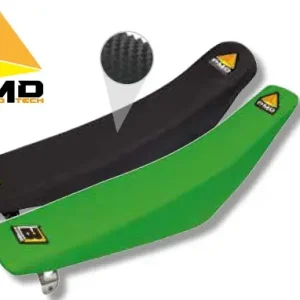 BLACKBIRD potah sedla KAWASAKI KXF 250/450 06-08 PYRAMID (PMD) barva zelená Ruční Výroba