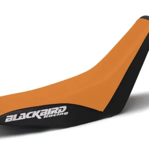 Cenový Hit BLACKBIRD potah sedla KTM 2T 93-97 (2 STrokE ALL modelS) barva oranžová černá