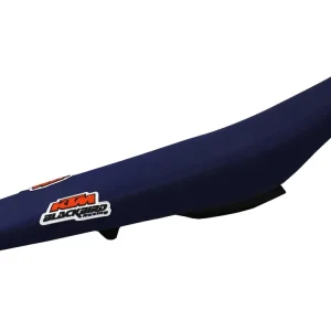 BLACKBIRD potah sedla KTM SX/SXF 16-18, EXC/EXCF 17-19 STEALTH barva černá žlutá Originální