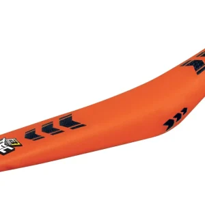 BLACKBIRD potah sedla KTM SX/SXF 16-18, EXC/EXCF 17-19 TSC barva oranžová černá Finální Výprodej