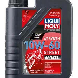 Exkluzivní LIQUI MOLY motorový olej MOTORBIKE 4T RACE syntetický 10W60 1L (6)