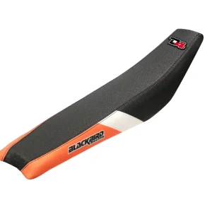 Cenová Bomba BLACKBIRD potah sedla KTM SX 65 16-23 DREAM 4 barva černá oranžová bílá