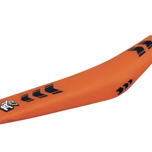 Must-Have BLACKBIRD potah sedla KTM SX/SXF 19-22, EXC 20-23 TSC barva oranžová černá