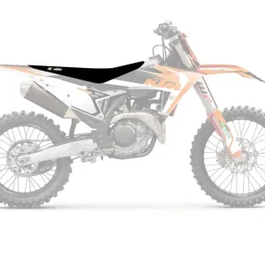 BLACKBIRD potah sedla KTM SX/SXF 125/250/350/450 23-24, EXC/EXCF 24 zebra Luxusní