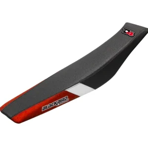 Nakupujte Hned BLACKBIRD potah sedla HUSQVARNA CR/WR 125 06-08, WR 250/300 06-13; TE/TC 250/450/510 05-07 DREAM 4 HUSQVARNA barva černá bílá červená