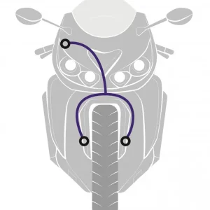 STANDARD Hadice přední brzdy sada Venhill POWERHOSEPLUS BMW-10009FS-YE (2 hadice v sadě) žluté hadice, nerezové koncovky Speciální Cena