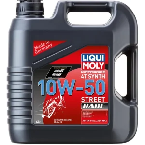 LIQUI MOLY motorový olej MOTORBIKE 4T syntetický 10W50 RACE 4L (4) Hromadná Objednávka