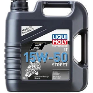 Velkoobchod LIQUI MOLY motorový olej MOTORBIKE 4T 15W50 STREET 4L (4)