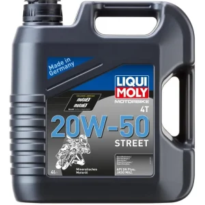 LIQUI MOLY motorový olej MOTORBIKE 4T minerální 20W50 STREET 4L (4) Levný