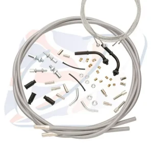 Originální Univerzální plynová lanka Venhill U01-4-888\\/A-GY pro 888 šedá